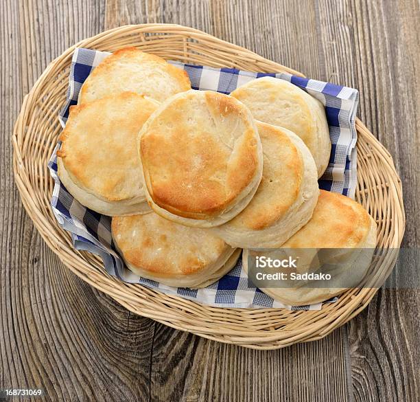 Biscuits Stock Photo - Download Image Now - Biscuit - Quick Bread, Basket, Bread