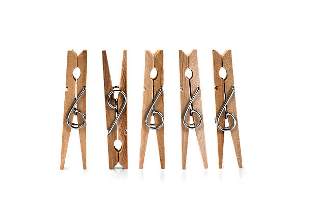 istock Wooden Clothespins 168732368