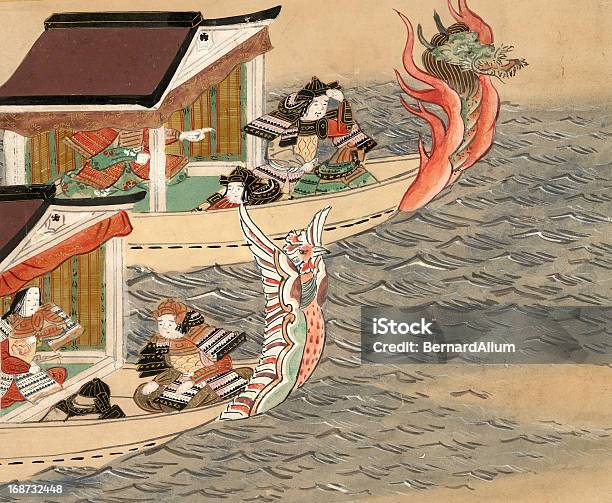 Chinesischer Drache Boote Stock Vektor Art und mehr Bilder von Chinesische Kultur - Chinesische Kultur, Chinesischer Abstammung, Japan