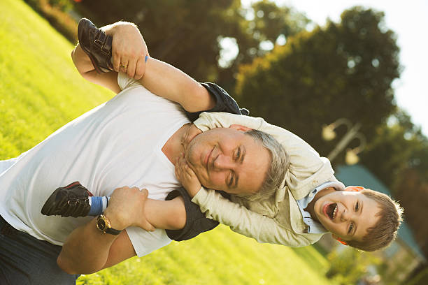 istock Father and son outdoors 168732898