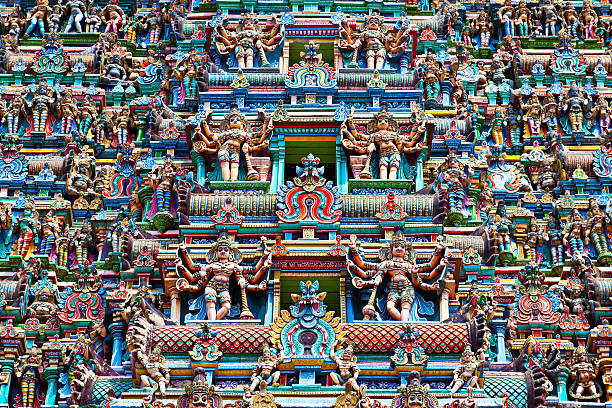 istock Relief of Menakshi Temple 168733289