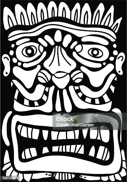 Indian Mask Stock Illustration - Download Image Now - Adult, Adults Only, African Culture