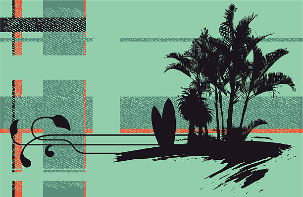 surf and summer scene
