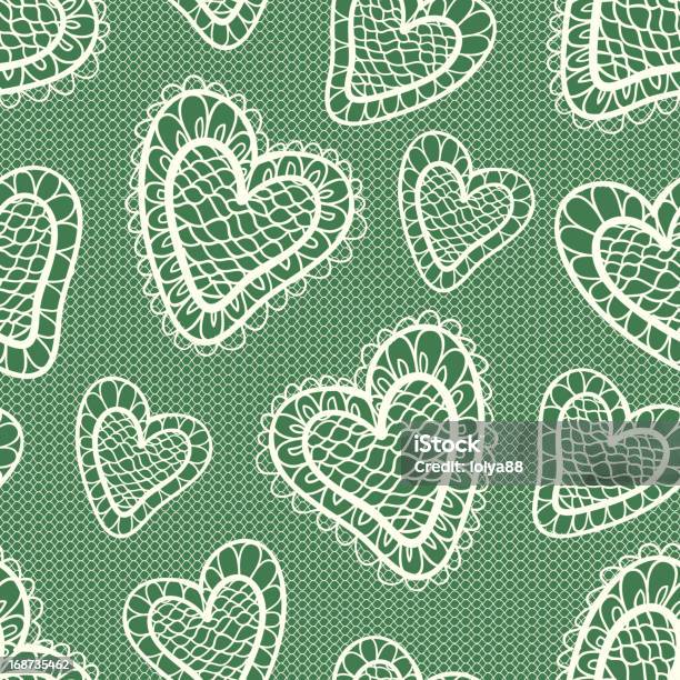 Vettore Seamless Pattern - Immagini vettoriali stock e altre immagini di Amore - Amore, Arredamento, Astratto