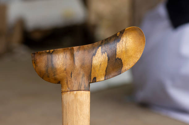istock Frame of Keris, kris, ceremonial knife, asymmetrical dagger sheath from the Java island, Indonesia 1687363231