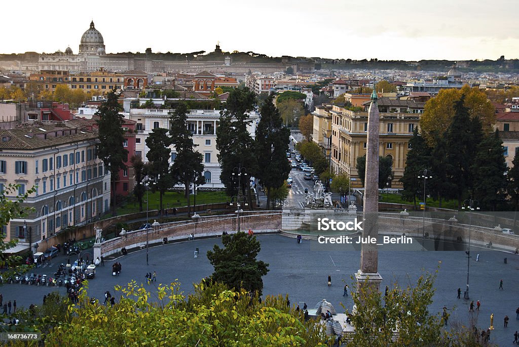 Piazza del Popolo - Foto de stock de Arcaico royalty-free