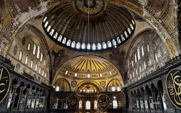 istock Interior of Hagia Sophia (Estambul,Turkey) 168737002