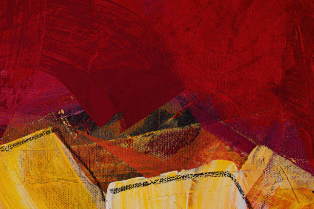 istock The expressive brushstrokes on this canvas create an artful and dynamic abstract background 1687578885