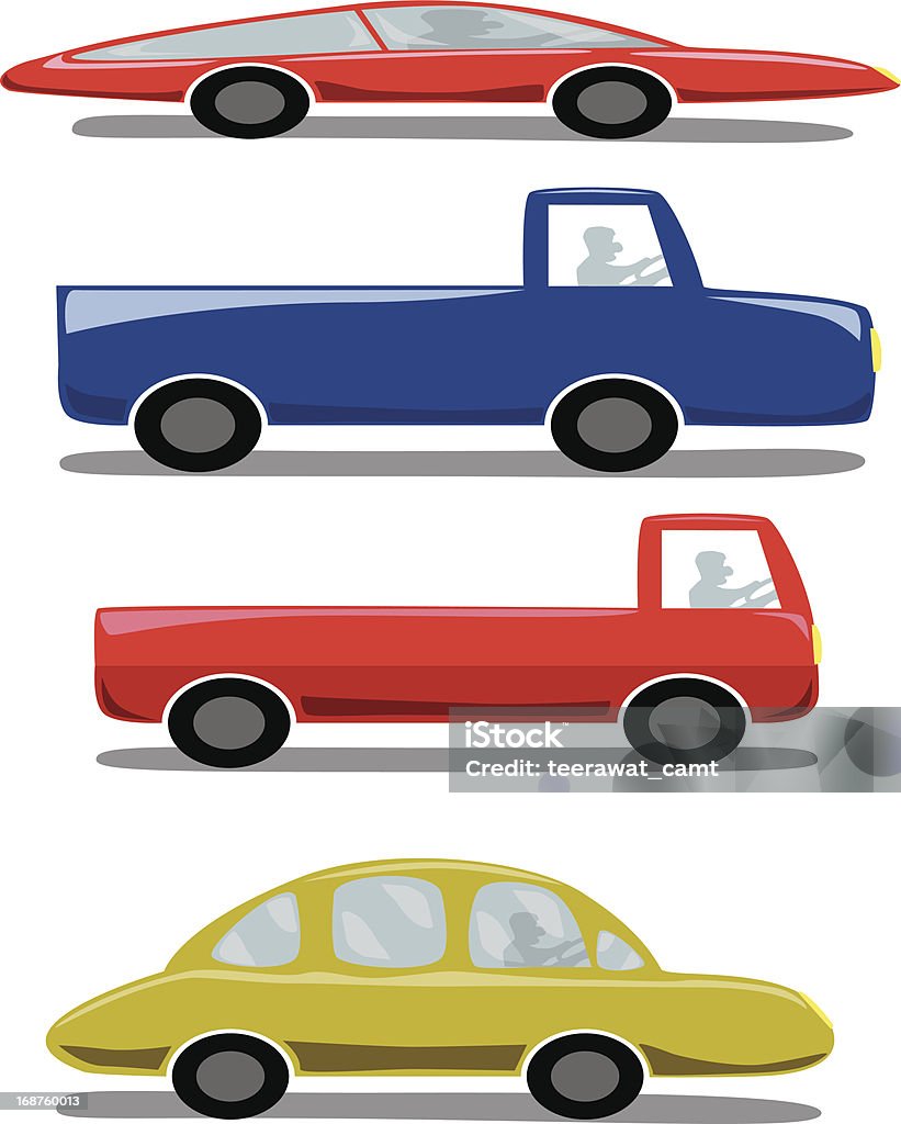 Fofo ícones Set: Aluguer de carros - Royalty-free Abastecer arte vetorial