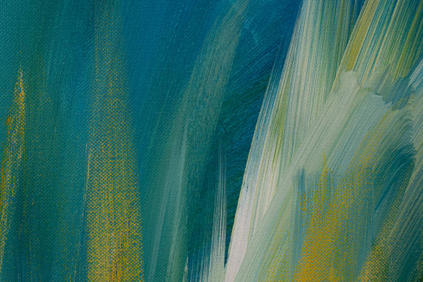 istock The expressive brushstrokes on this canvas create an artful and dynamic abstract background 1687634328