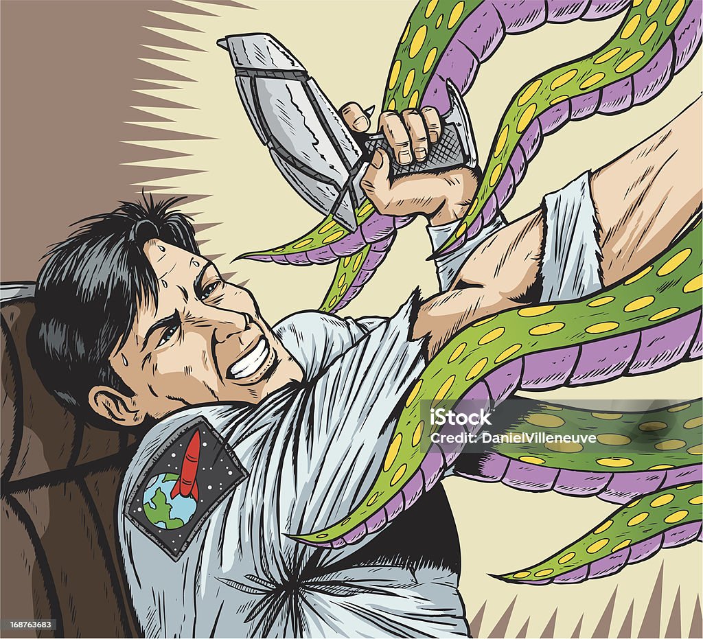 Alien Attack Stock Illustration - Download Image Now - Adult ...