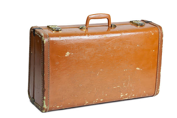 istock Well-Worn Vintage Suitcase 168764288