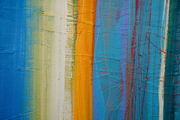 istock The expressive brushstrokes on this canvas create an artful and dynamic abstract background 1687644808