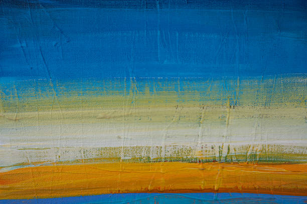 istock The expressive brushstrokes on this canvas create an artful and dynamic abstract background 1687644825