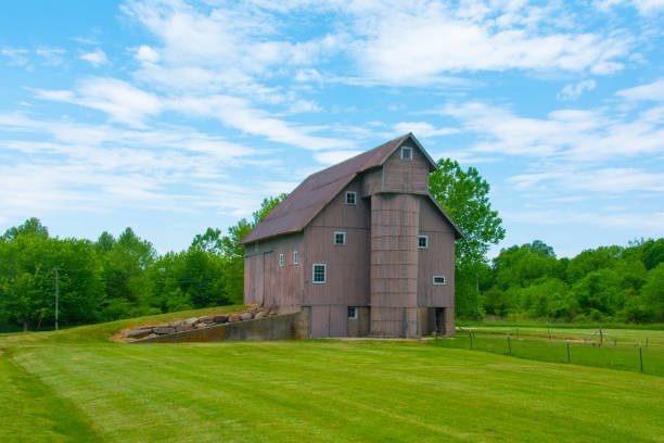 istock Old Weathered Barn- Miami County, Indiana 1687646900