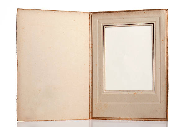istock Vintage Cardboard Picture Frame Standing 168766095