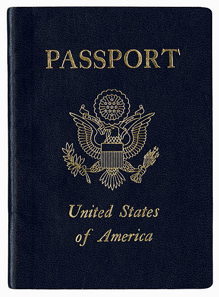 고해상도 u.s. 패스포트? - passport usa american culture front view 뉴스 사진 이미지