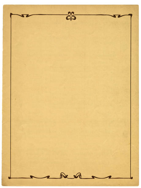 istock Vintage Paper With Decorative Border XXL 168766557