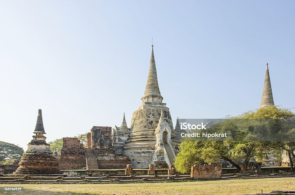 Wat Phra Sri Sanphet - Zbiór zdjęć royalty-free (Akcesoria religijne)