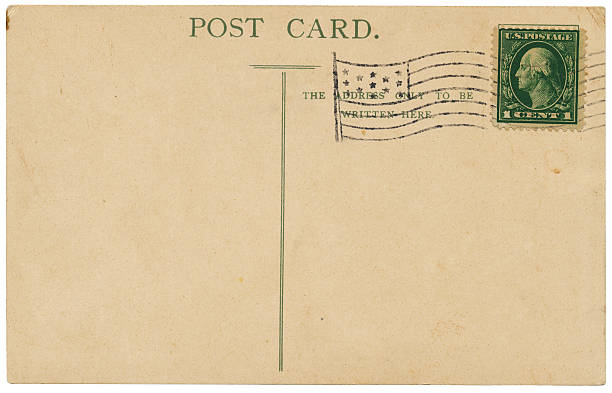 istock Vintage Postcard With Stamp  XXL 168767366