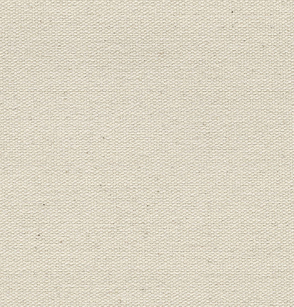 シームレスなリネンキャンバスの背景 - material burlap textured textile ストックフォトと画像