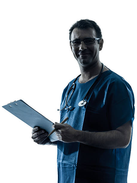 istock doctor man medical exam silhouette 168769315