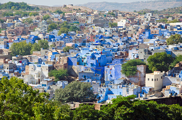 istock blue city Jodhpur in Rajasthan, India 168769926