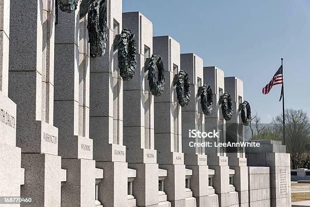 国立第二次世界大戦記念館ワシントン Dc - 第二次世界大戦メモリアルのストックフォトや画像を多数ご用意 - 第二次世界大戦メモリアル, アメリカ国旗, ザ・モール地区
