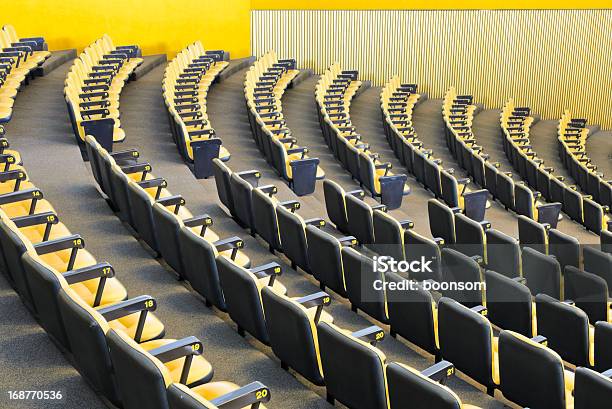 Conference Hall Stock Photo - Download Image Now - Armchair, Arranging, Auditorium