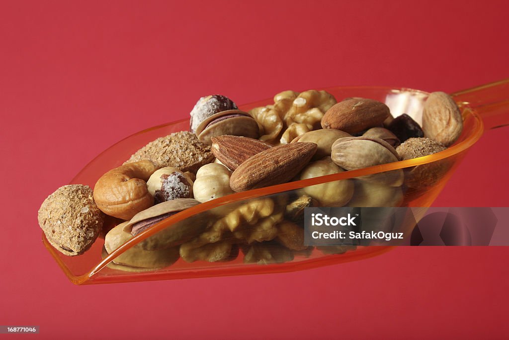 Nuts mixed Almond Stock Photo