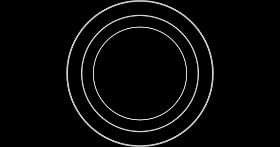 Infinite Circle Loop Background Animation Creative Unique Abstract ...
