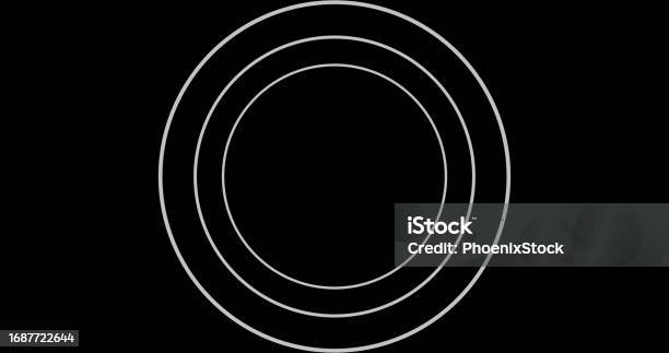 Infinite Circle Loop Background Animation Creative Unique Abstract ...