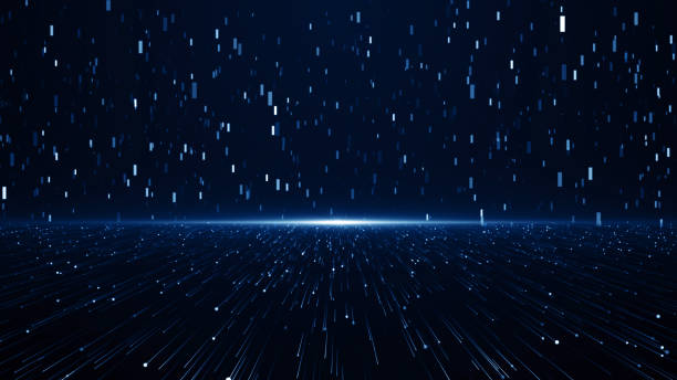 istock Particles Blue dust abstract light bokeh motion titles cinematic background 1687728790
