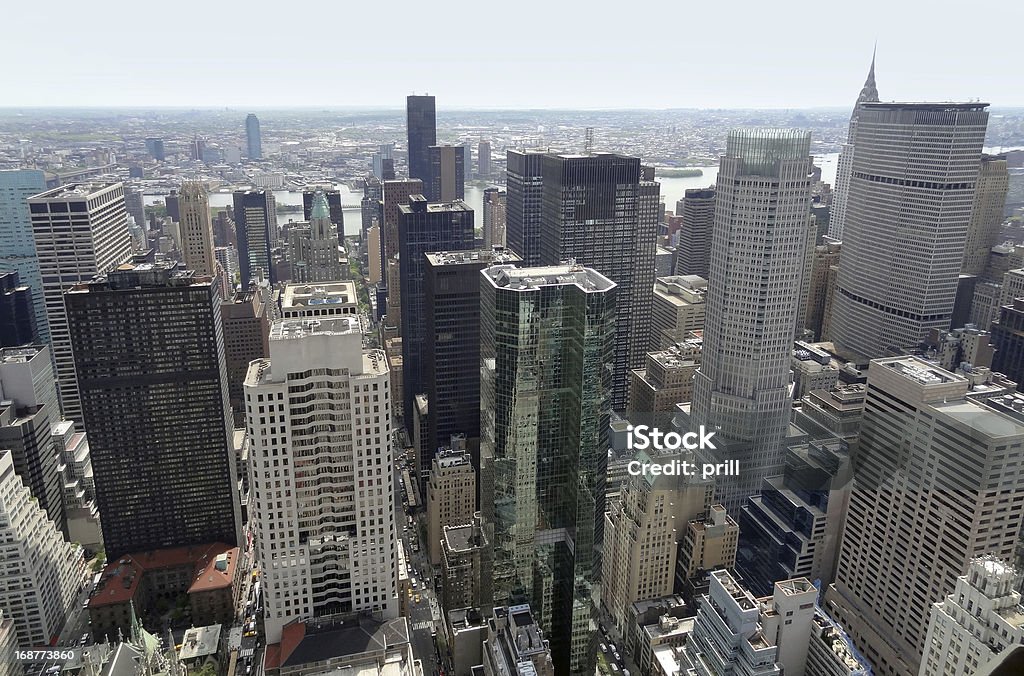 New York aerial view aerial view of New York (USA) Aerial View Stock Photo