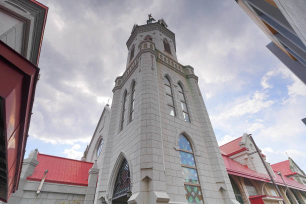 istock Catholic Motomachi church 1687753495