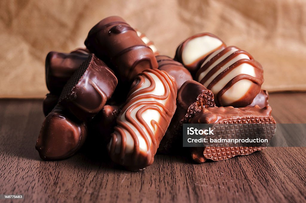 Bélgica chcocolate - Foto de stock de Alimentação Não-saudável royalty-free