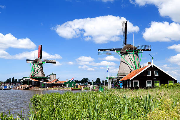 istock traditional windmill in Zaanse Schans 168775890