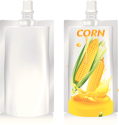 Corn Packaging Design Stock Illustration - Download Image Now ...