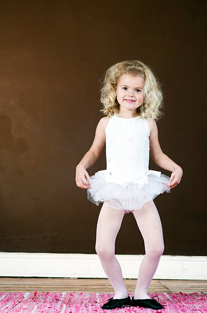 istock Little girl in ballet suit 168781256
