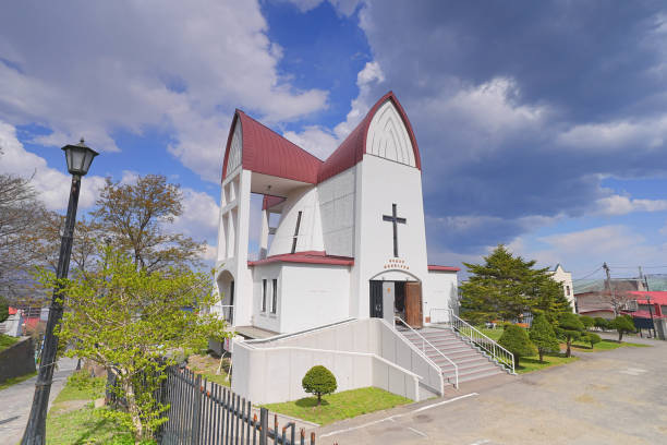 istock Hakodate St. John's Church 1687821751