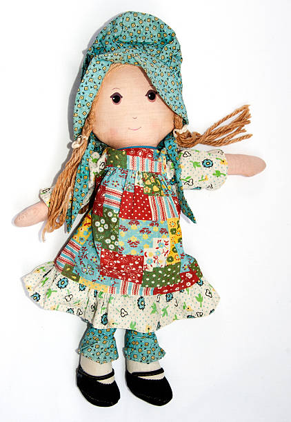 flickenpuppe - rag doll stock-fotos und bilder