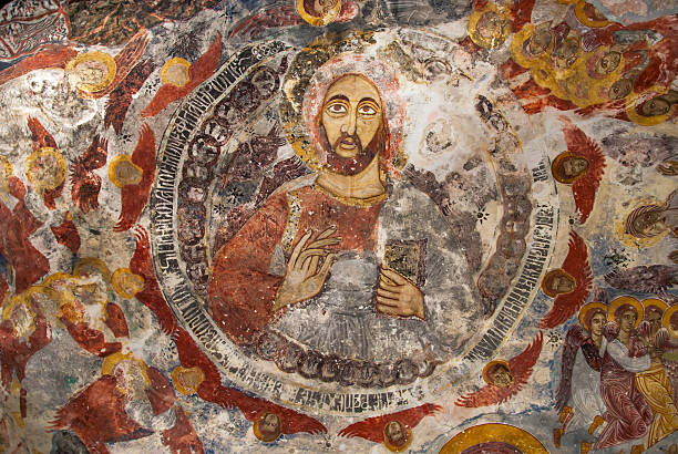 istock Ancient religious paintings in Christianity 168784093