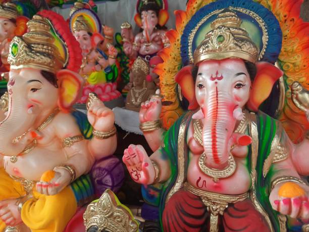 istock Ganesha statues in display for festival 1687854951