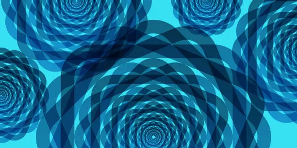 Vector illustration of Abstract swirl trail or tunnel.