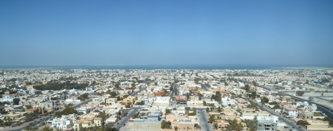 Dubai suburbs,, outside of the highrise area