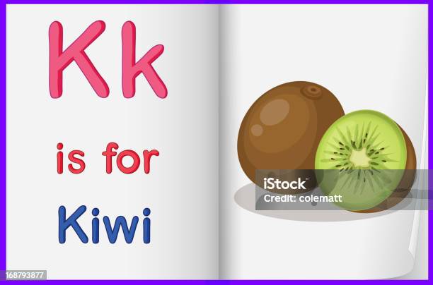 Ilustración de Fotografía De Kiwi Frutas En Un Libro y más Vectores Libres de Derechos de Alimento - Alimento, Aprender, Azul