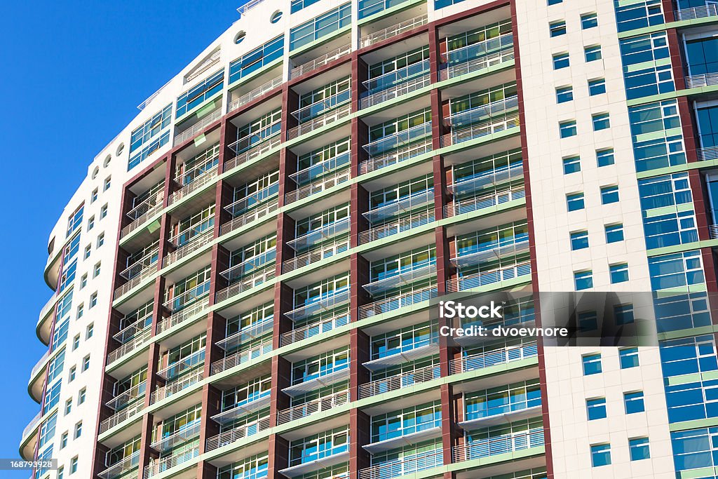 Multistory apartments Casa - Royalty-free Ao Ar Livre Foto de stock