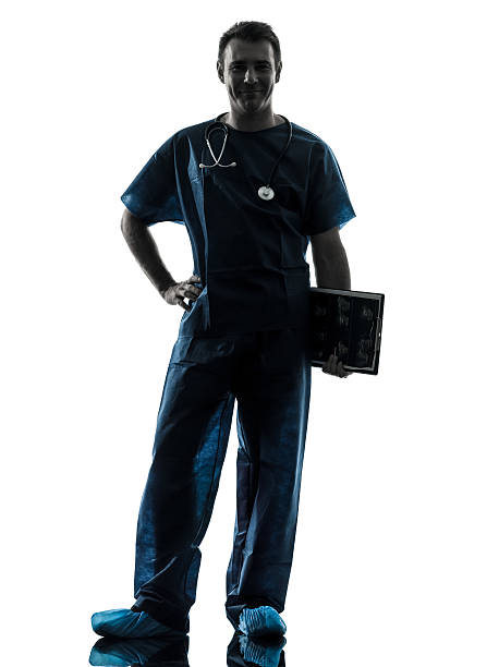 istock doctor man silhouette full length 168794028