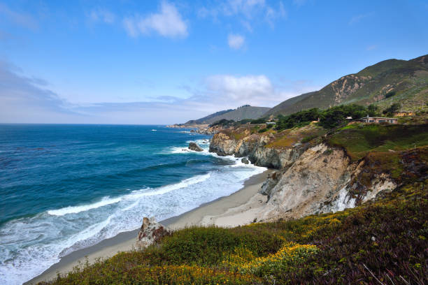 istock Big Sur Coastline seen from the Rocky Creek Bridge 1687949334