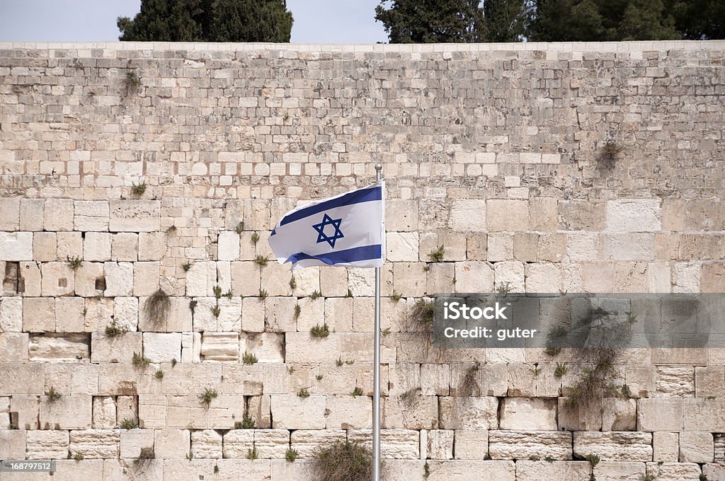 Klagemauer, die Altstadt von Jerusalem - Lizenzfrei Altstadt Stock-Foto